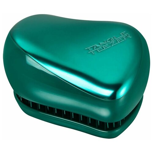 TANGLE TEEZER массажная щетка Compact Styler Green Jungle для распутывания волос, 9 см.