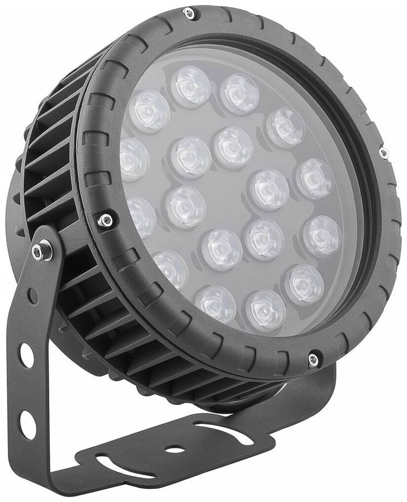 Светодиодный прожектор, Feron , D180xH230, IP65 18W 85-265V, 6400K, LL-884 Арт. 32144