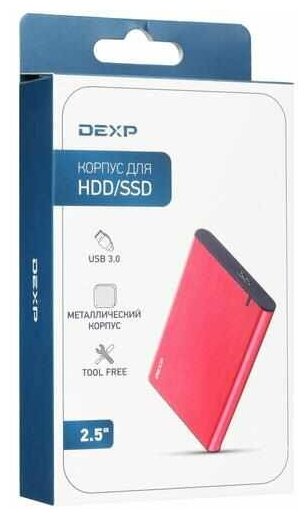 25 Внешний бокс DEXP HD303
