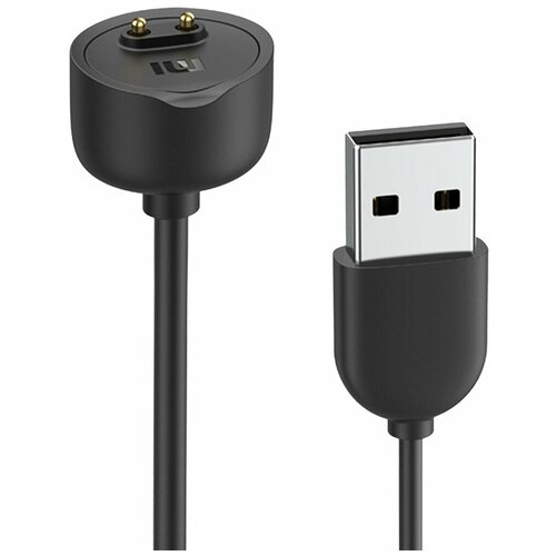 Кабель Xiaomi для фитнес-браслета Mi Smart Band 5 Charging Cable (BHR4641GL) Black зарядное устройство для xiaomi mi band 5 6 кабель для зарядки mi band 5 6 зарядка для фитнес браслета для смарт часов