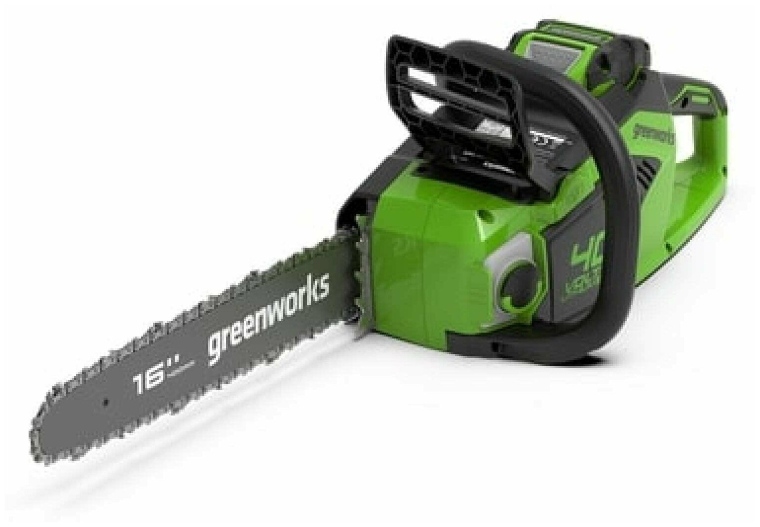 Цепная пила аккумуляторная GreenWorks GD40CS18 40V 40 бесщеточная до 18 КВТ без АКБ и ЗУ