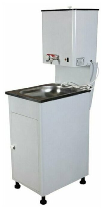 фото Умывальник Элвин Широкий 20 л, нержавеющая сталь, с нагревателем