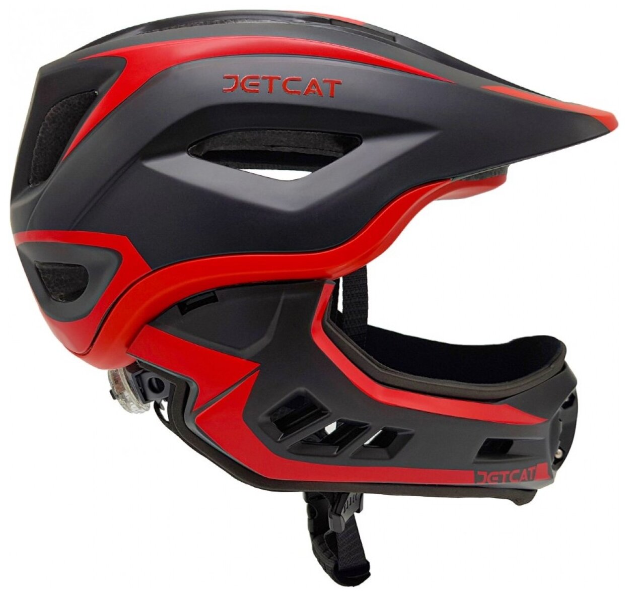  - JETCAT - Raptor -  "S" (48-53) - Black/Red - FullFace-  -  -  - 