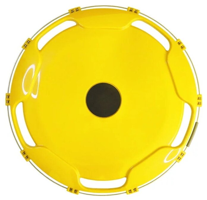 Колпак колеса задний ТТ-ПЛ-Т04 "Базовый" R-22.5, желтый 1шт