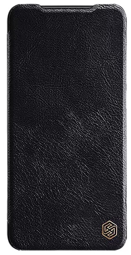 Кожаный чехол-книжка Nillkin Leather Qin для Xiaomi Redmi Note 11S черный