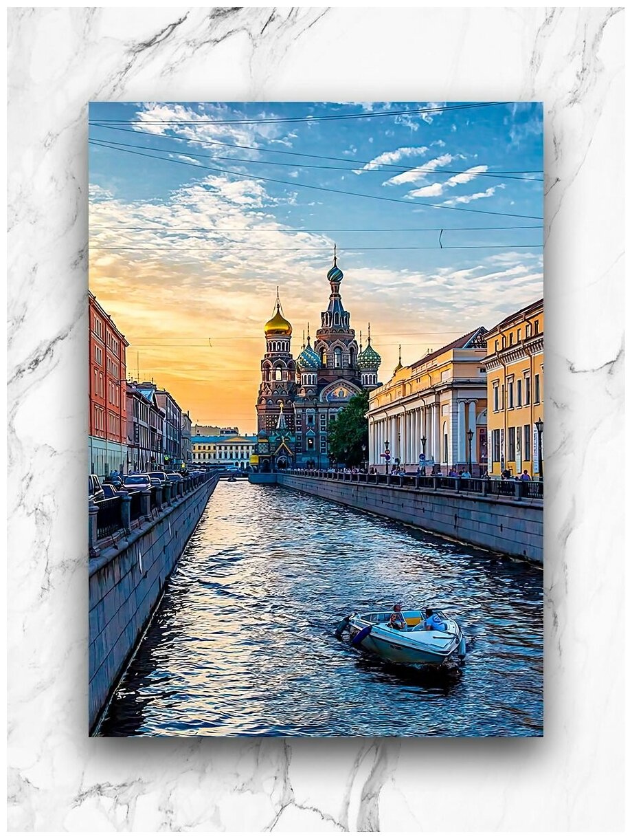 Картины для интерьера на холсте 30х40 см/ Санкт Петербург