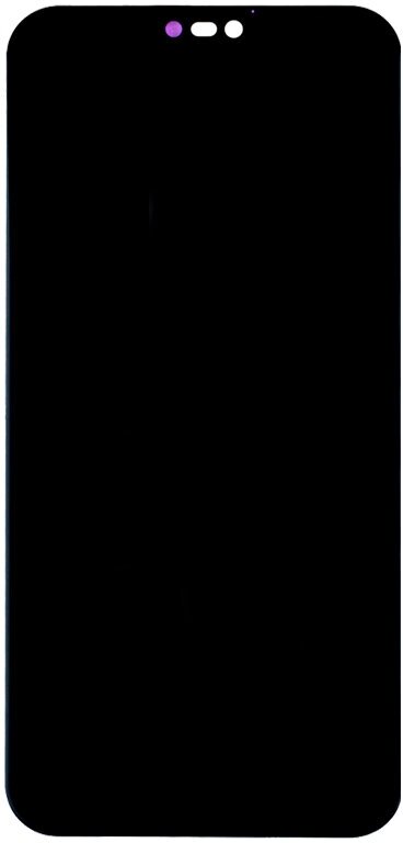 Дисплей для Huawei Nova 3e в сборе с тачскрином (черный) OEM