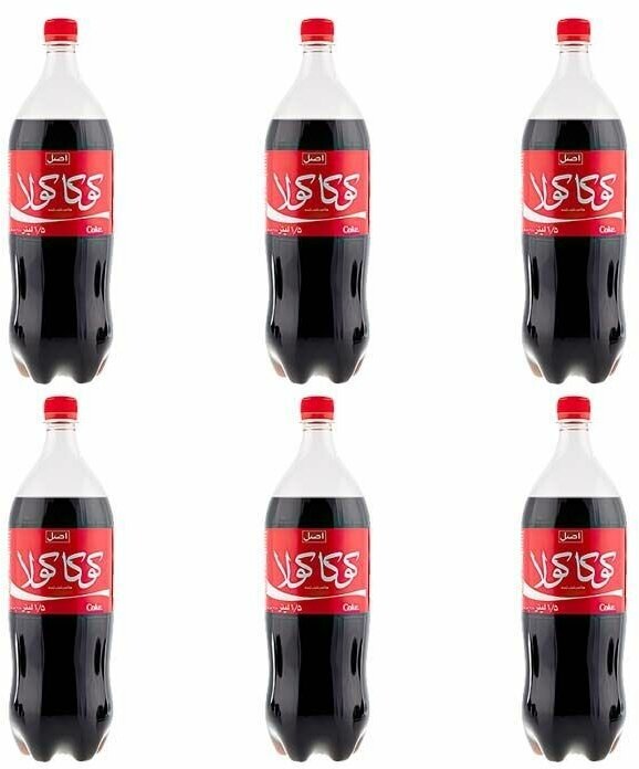 Газированный напиток Coca-Cola 1,5 л Оригинал 6 шт х 1,5 л Кока-Кола 6 шт 1,5 л Иран - фотография № 4