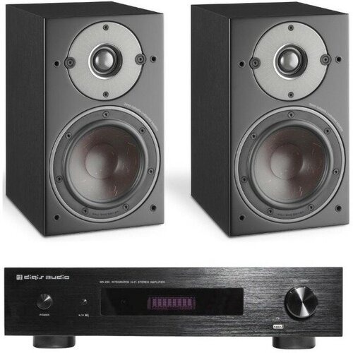 Комплект стерео системы Digis AUDIO MK-285 DALI OBERON 1 черный 7999000₽
