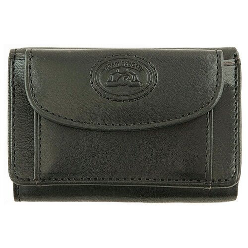 фото Кошелёк tony perotti italico - tuscania, мужская, натуральная кожа, чёрный