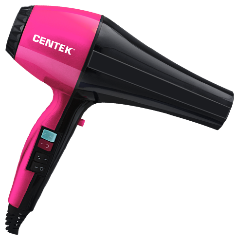 Centek Фен Centek CT-2225 Professional черный/красный