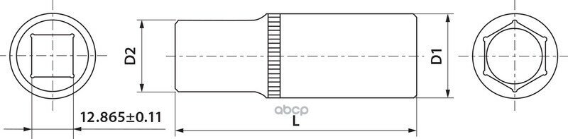 Головка Торцевая THORVIK арт. FS11217