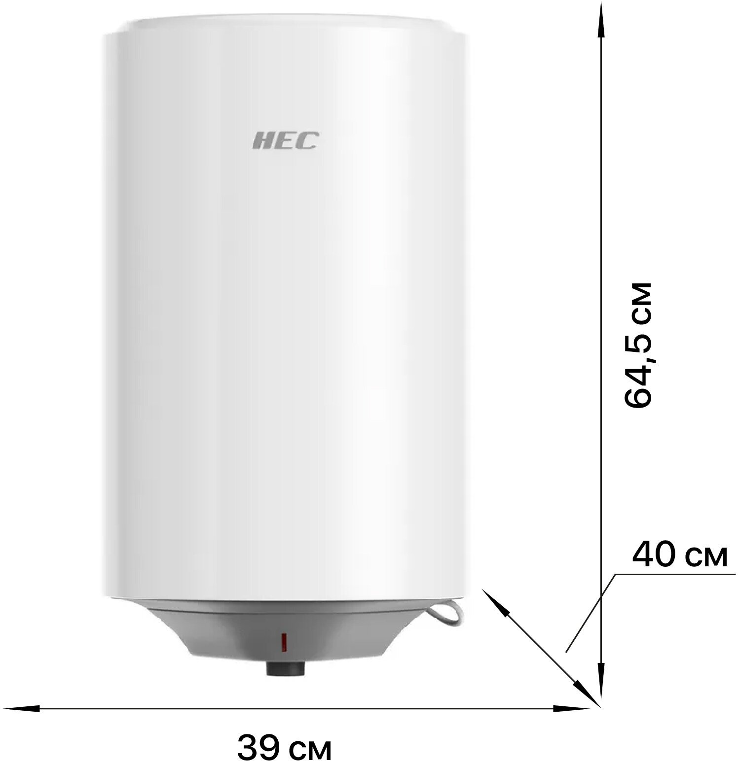 Водонагреватель электрический 50 л круглый эмаль Haier ES50V-HE1 (1,75кВт, 1ч30мин) - фотография № 4