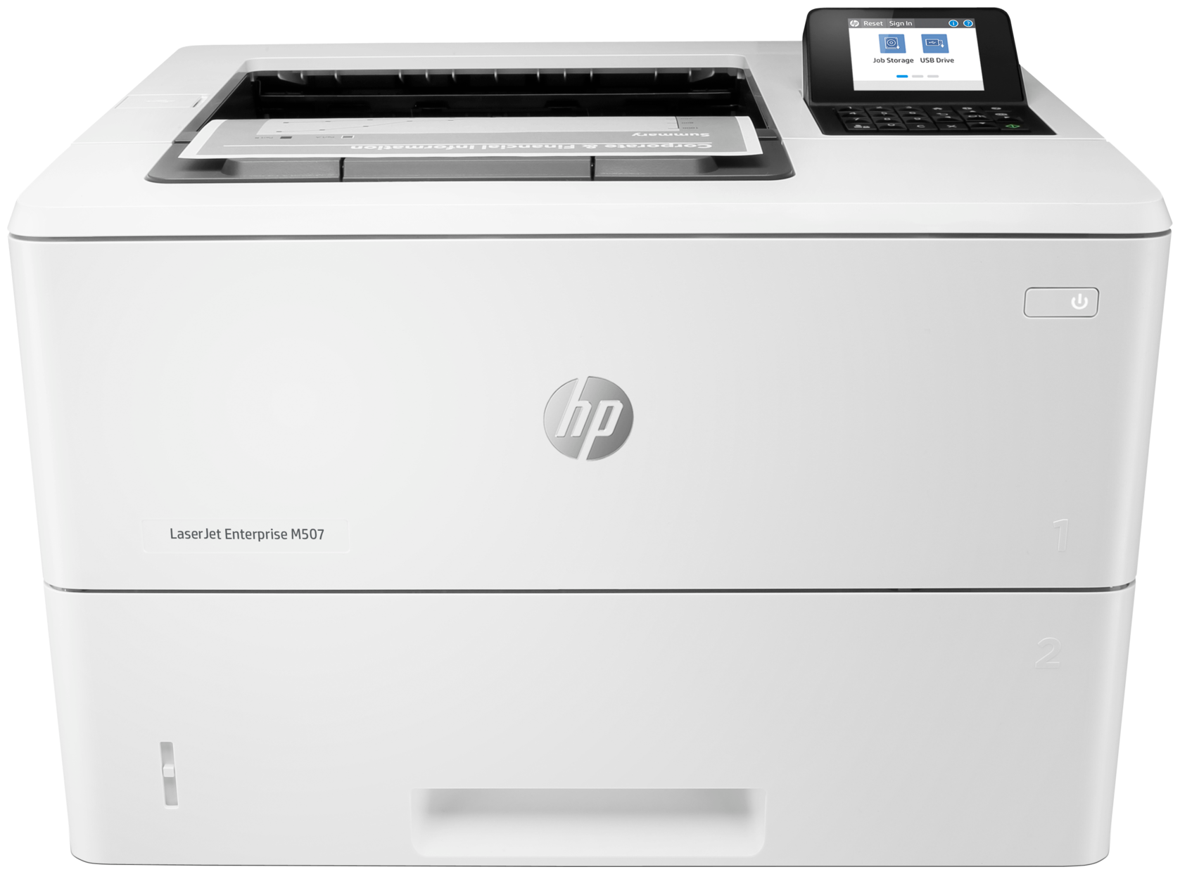 Принтер HP HP LaserJet Enterprise M507dn (RMN: BOISB-1807-01)