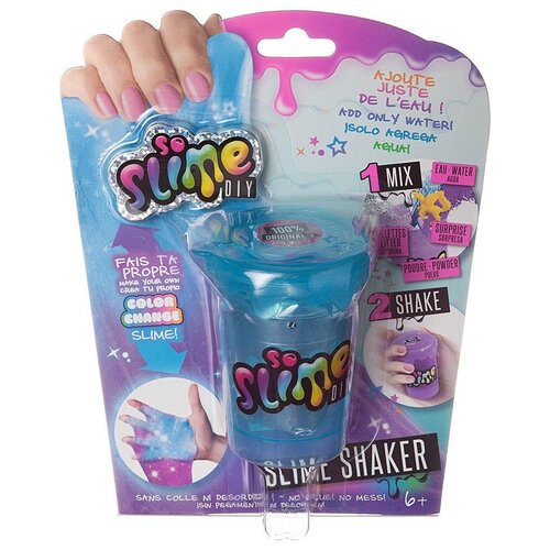 Набор Canal Toys So Slime Diy Slime Shaker SSC038, голубой набор для изготовления слайма so magic diy серии slime shaker canal toys [ssc001]