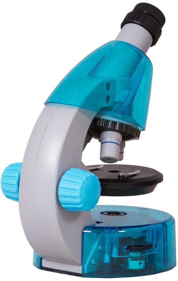 Микроскоп Levenhuk Labzz M101 Azure/лазурь — фото 1