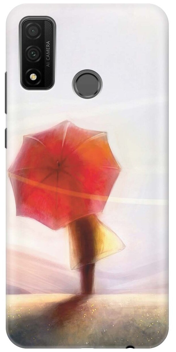 RE: PA Чехол - накладка ArtColor для Huawei P Smart 2020 с принтом "Красный зонтик"