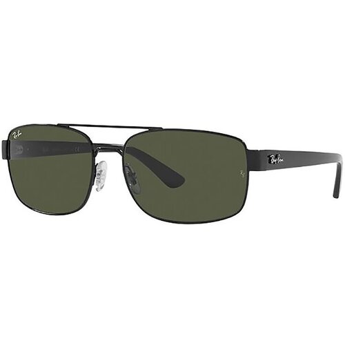 солнцезащитные очки ray ban rb8313 002 k7 61 13 серый Солнцезащитные очки Ray-Ban, зеленый, черный