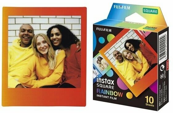 Картридж Fujifilm Instax Square Rainbow 10 фото