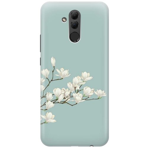 RE: PAЧехол - накладка ArtColor для Huawei Mate 20 Lite с принтом Сакура на голубом re paчехол накладка artcolor для huawei mate 20 lite с принтом желтое на синем