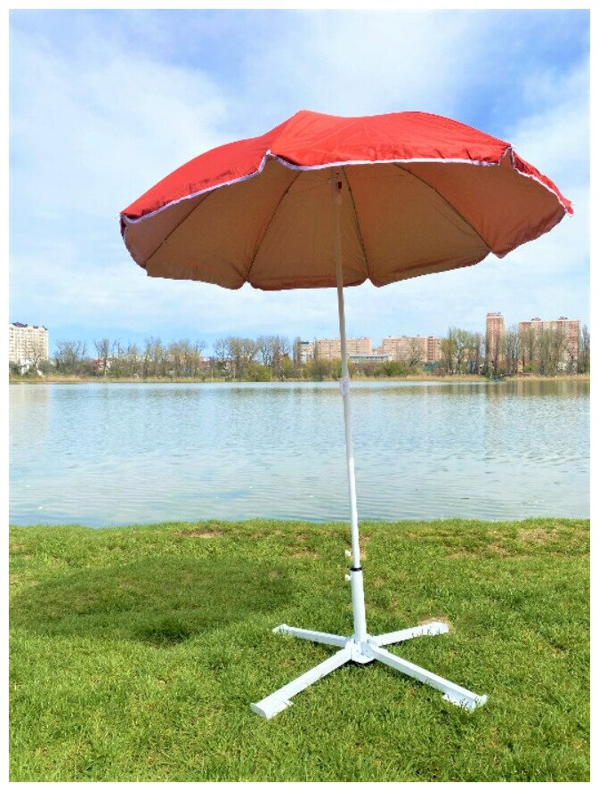Пляжный зонт / садовый зонт диаметр 160 см - фотография № 8