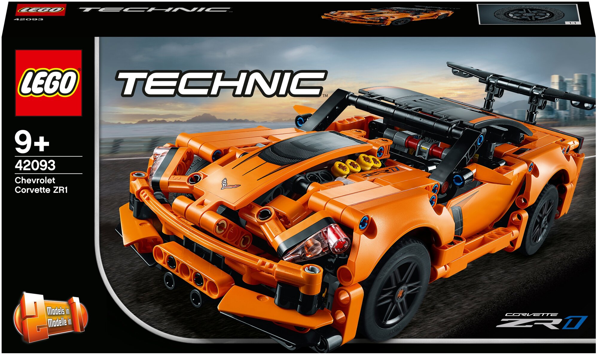 Lego Technic 42093 Chevrolet Corvette ZR1 Конструктор - фото №1