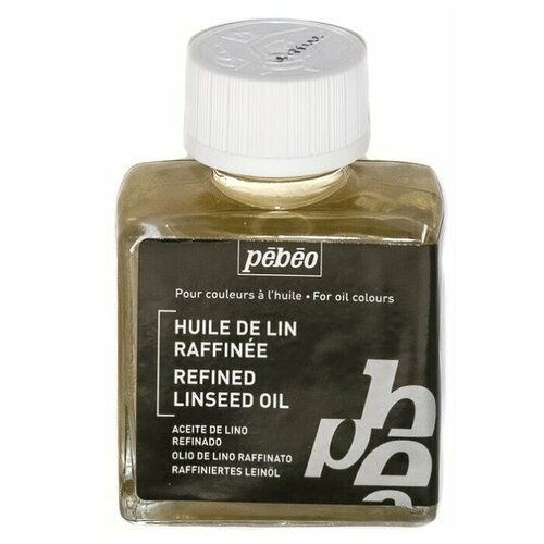 фото Pebeo льняное масло рафинированное (937180), 75 мл, бесцветный