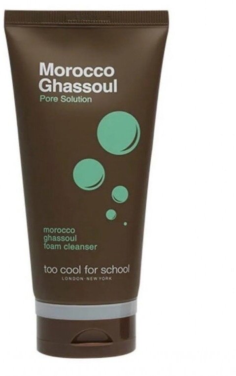 Пенка для умывания с глиной против высыпаний и жирного блеска Too Cool For School Morocco Ghassoul Foam Cleanser