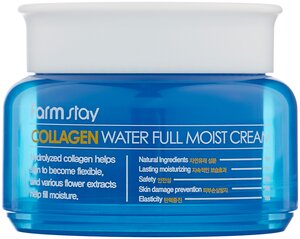 Farmstay Collagen Water Full Moist Cream, 100 мл, 100 г