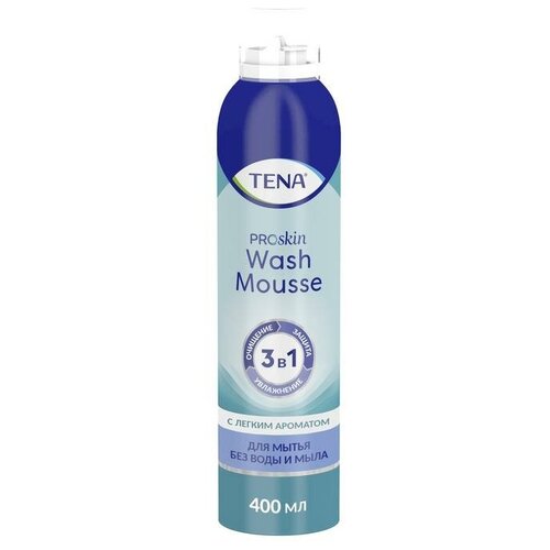 Пенка TENA ProSkin Wash Mousse, 400 мл, 400 г, с дозатором