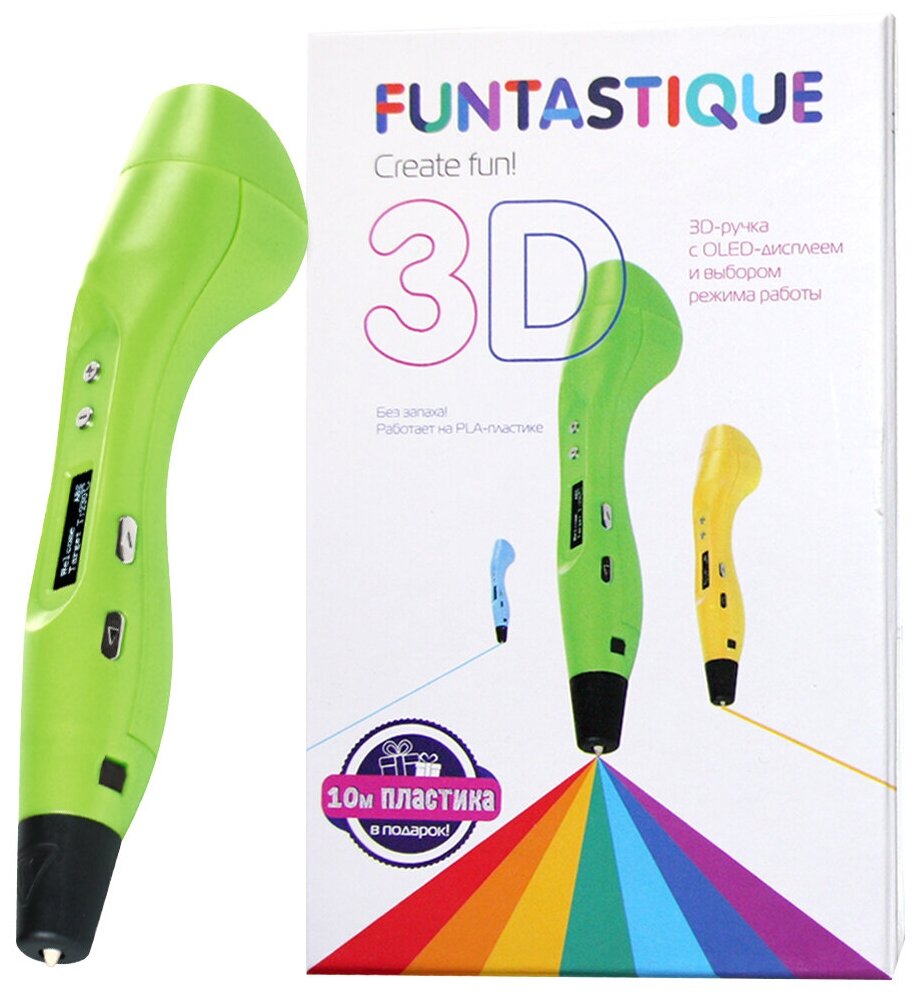 3D-ручка Funtastique ONE цвет Зеленый