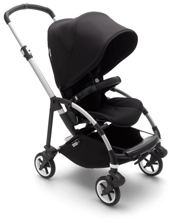 Коляска прогулочная Bugaboo Bee6 base шасси Alu/Black/Black 500302ZW01/500305ZW01 в комплекте