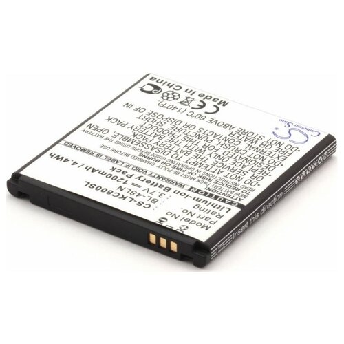 фото Аккумулятор для телефонов lg optimus 3d max, 1200mah cameron sino