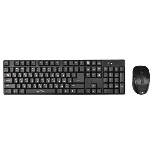 Комплект клавиатура + мышь OKLICK 210M Wireless Keyboard&Optical Mouse Black USB