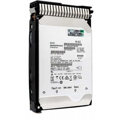 Жесткий диск HP 0F21855 6Tb 7200 SAS 35 HDD 3704000₽