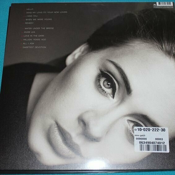 Adele - 25 Виниловая пластинка IAO - фото №6