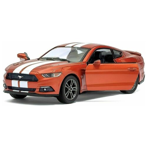 Модель машины Ford Mustang 13 см / Оранжевая