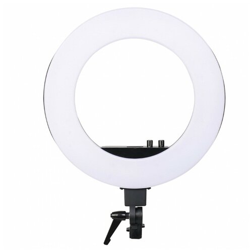 Кольцевая лампа напольная 45 см для фото и черная с регулировкой ярк 340000₽