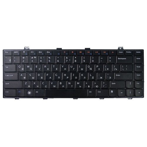 Клавиатура для ноутбука Dell Studio 1450, 1457, 1458 (p/n: V100825JS1, 0MH8M3, MH8M3) клавиатура для ноутбука dell 1450 1457 1458 p n v100825js1 0mh8m3 mh8m3 aegm6700110