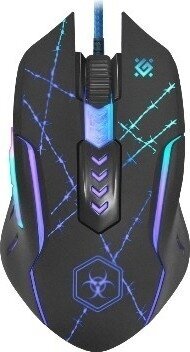 Defender Forced Gaming Mouse (gm-020l) (rtl) USB 6btn+Roll (52020) .