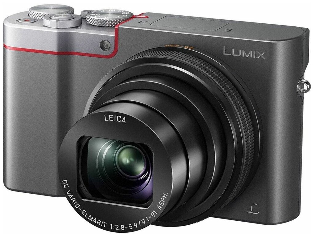 Фотоаппарат Panasonic Lumix DMC-ZS100/TZ100, серебристый