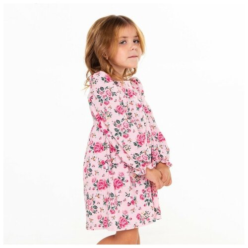 Платье Luneva, размер 92/98, розовый платье для девочки цвет розовый арбуз рост 92