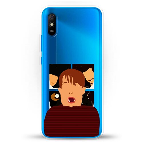 фото Силиконовый чехол alone на xiaomi redmi 9a andy & paul