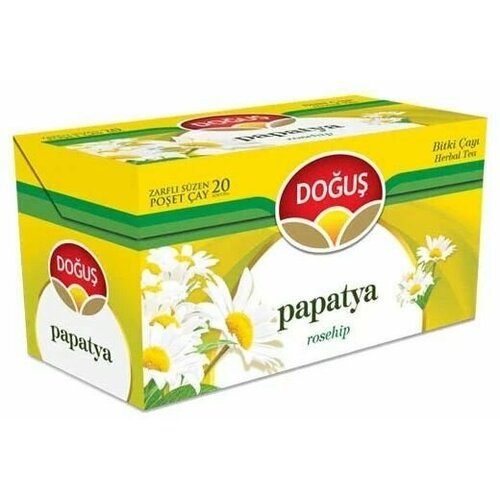 Чай травяной с ромашкой Dogus 20 пакетиков