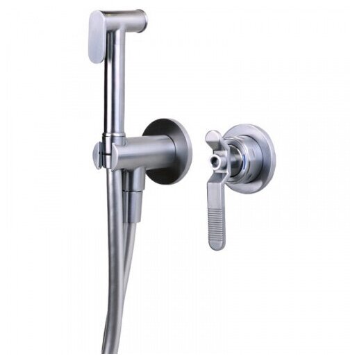 фото Гигиенический душ со смесителем Bronze de Luxe 1760’S Loft 3253CC Хром матовый