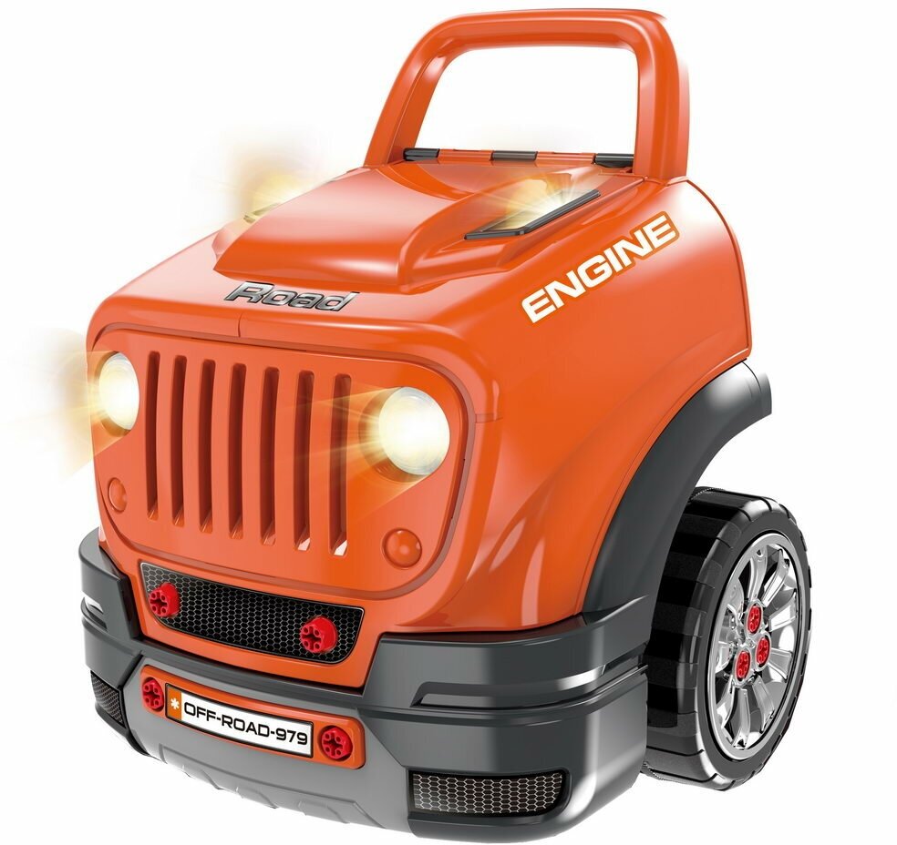 Игровой набор Pituso Автомобилист Motor Master оранжевый