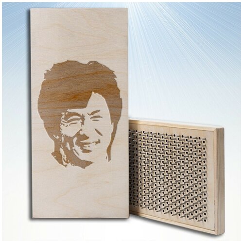 фото Доска садху для йоги с динамическими гвоздями актеры джеки чан - 1530 woodart