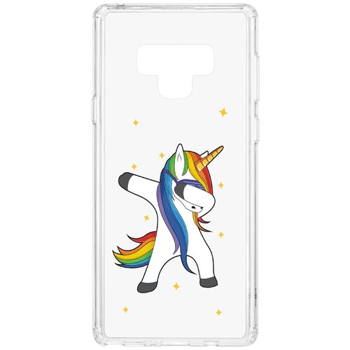 фото Чехол на samsung galaxy note 9 kruche print единорожка