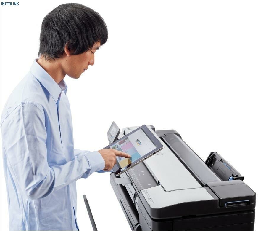 Плоттер HP Designjet T830 MFP (F9A28A) A1/24" - фото №8