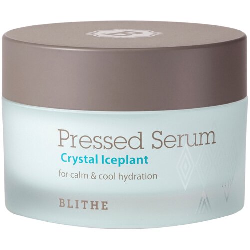 BLITHE Pressed Serum Crystal Iceplant Спрессованная сыворотка-крем увлажняющая для лица, 20 мл